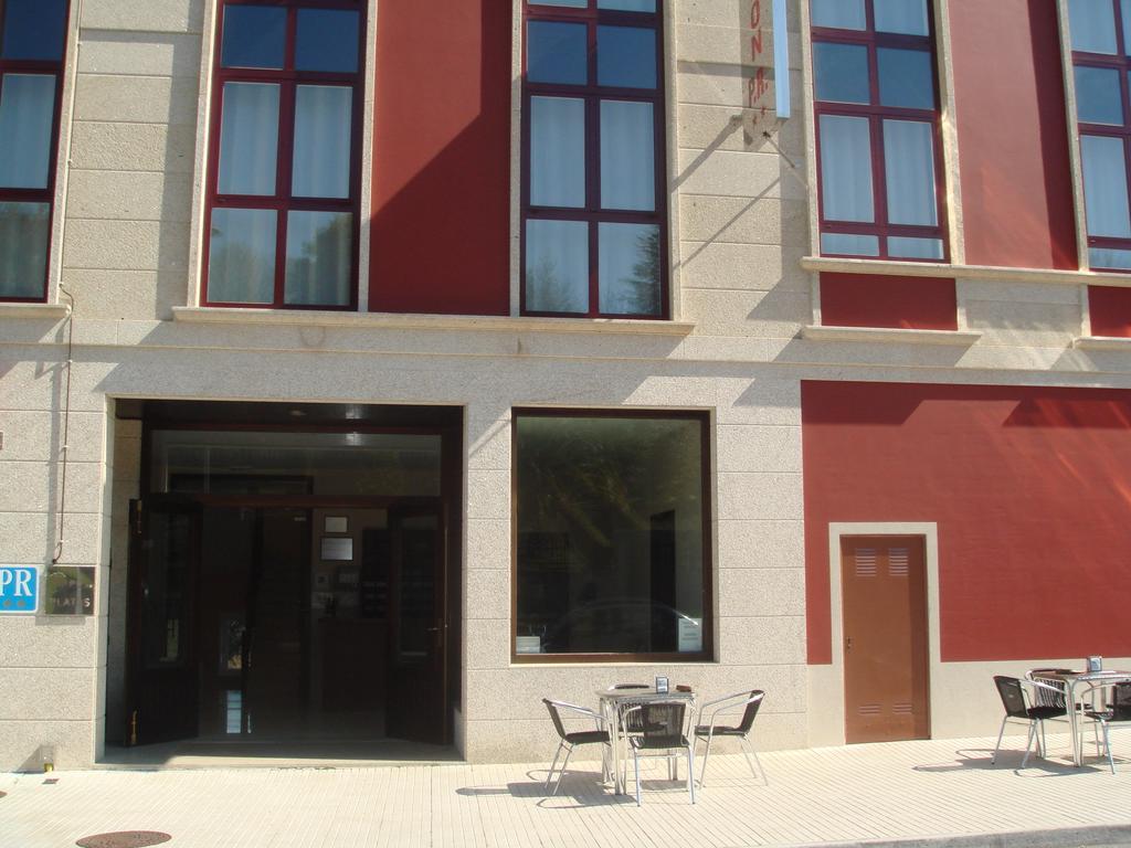 Pensión Residencial Platas O Pedrouzo Exterior foto