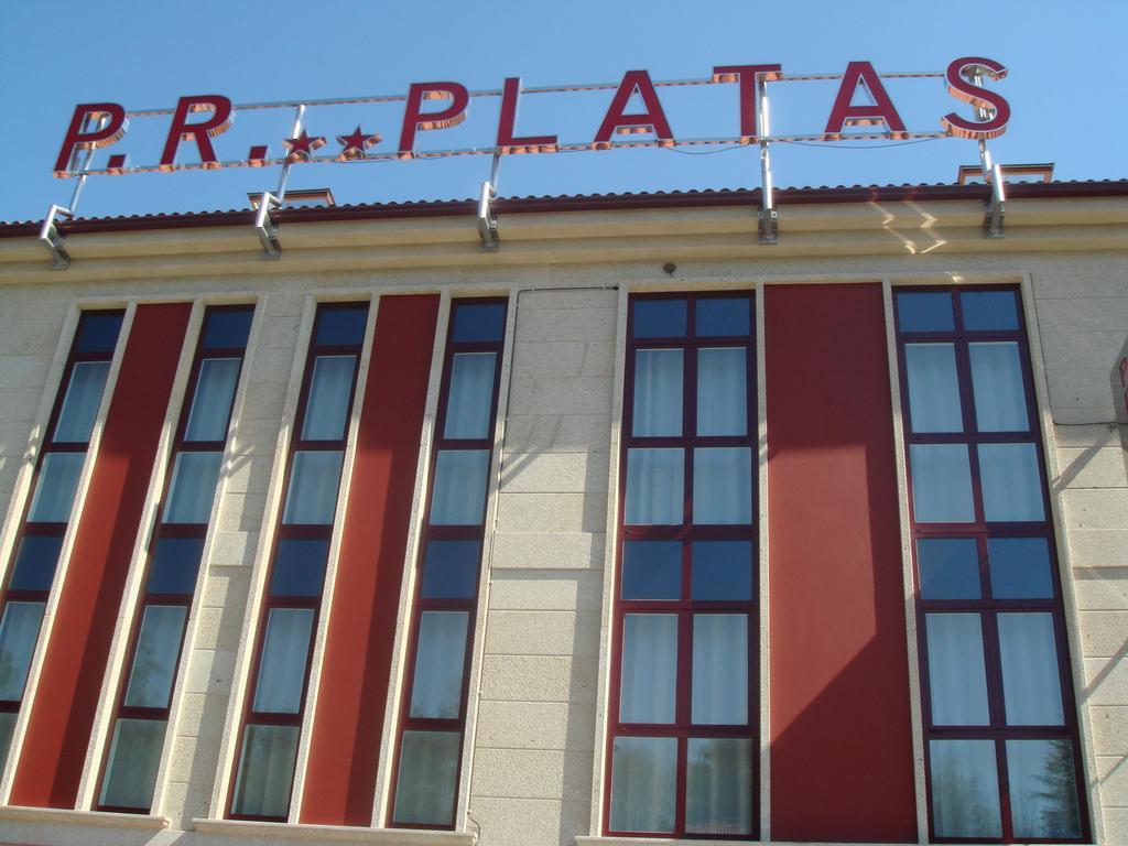 Pensión Residencial Platas O Pedrouzo Exterior foto