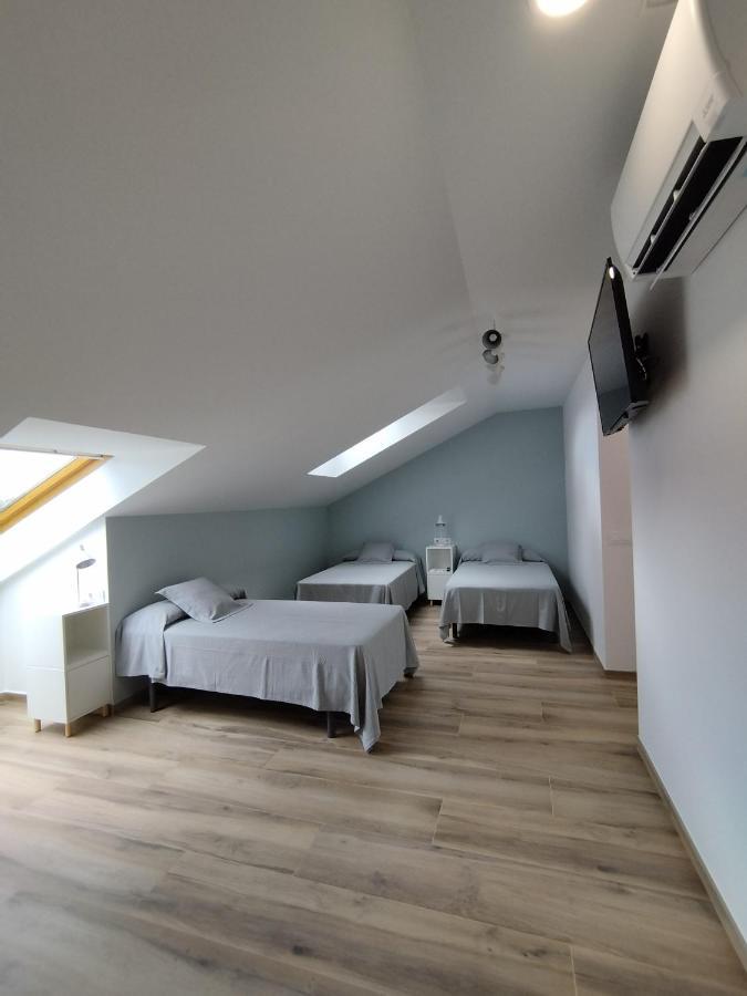 Pensión Residencial Platas O Pedrouzo Exterior foto
