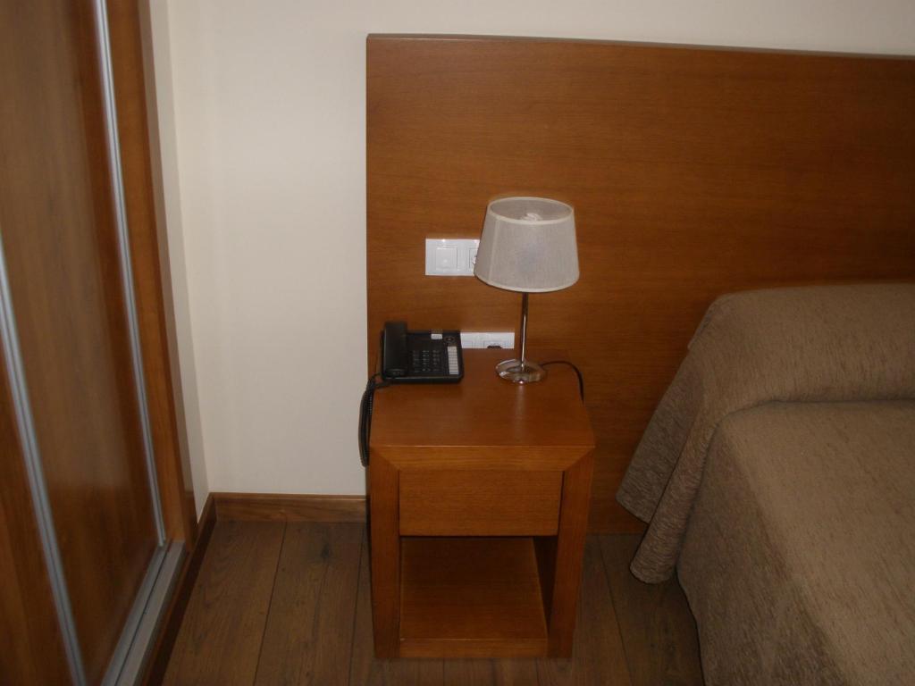 Pensión Residencial Platas O Pedrouzo Quarto foto